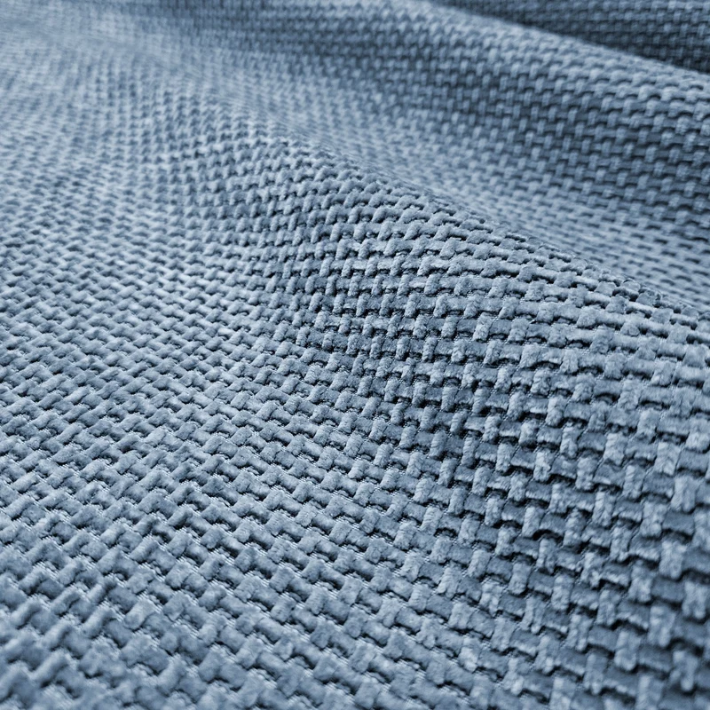 T26 Aston tissu doux à la trame texturée en chenille imperméable