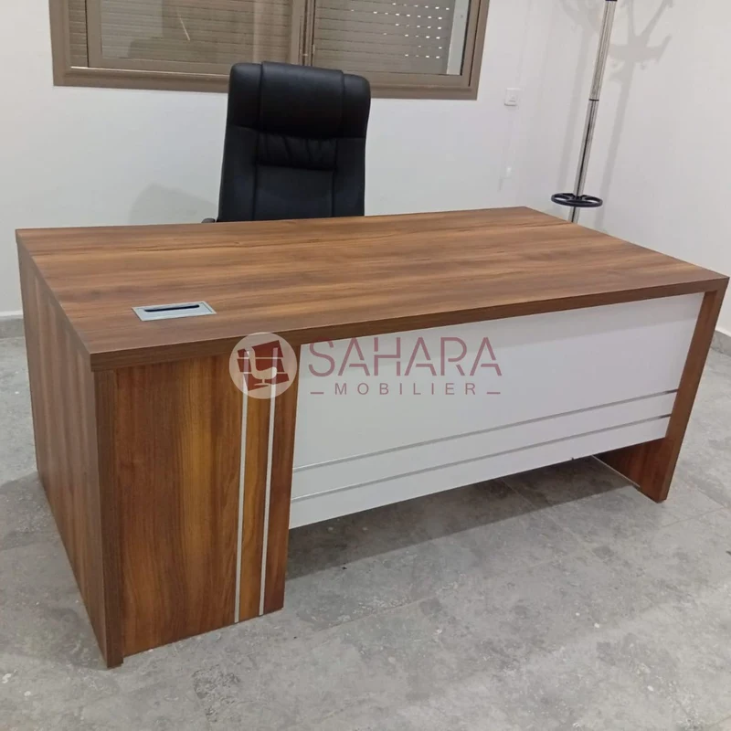 Bureau de direction en bois Réf B4477