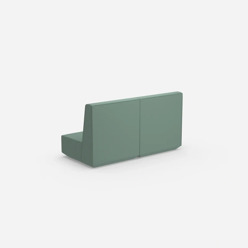 2er Sofa mit hoher Rückenlehne