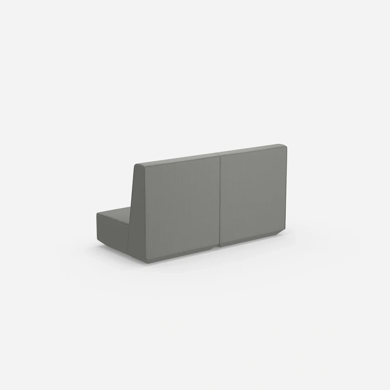 2er Sofa mit hoher Rückenlehne