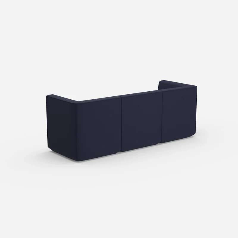 Sofa blau für 3 Personen