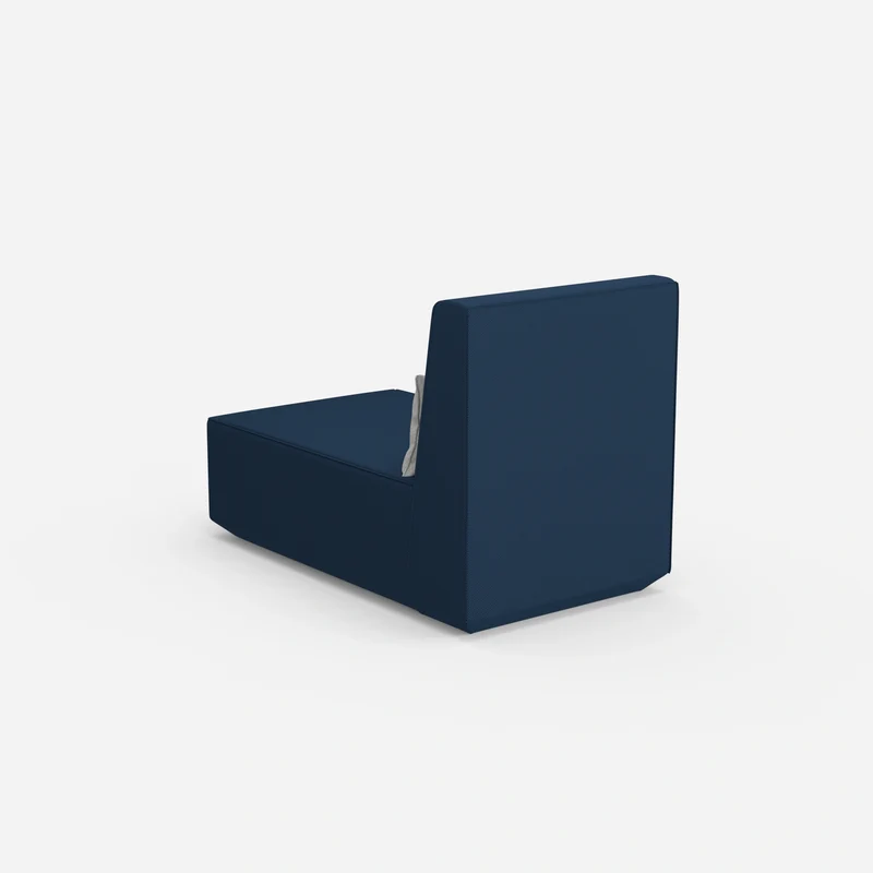 Moderner Longseat Sessel mit hoher Rückenlehne