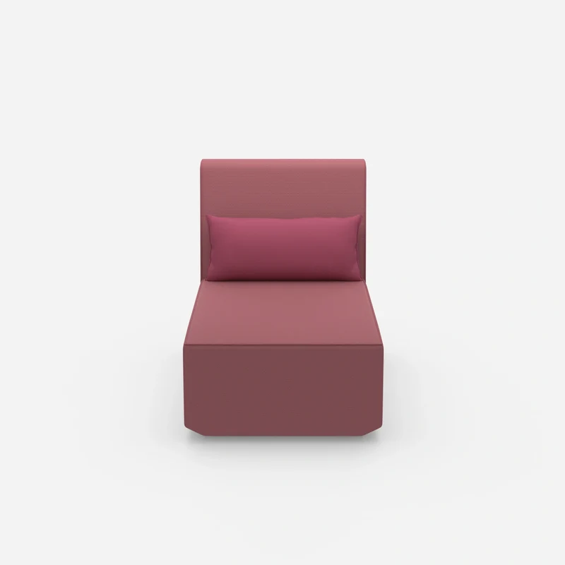 Moderner Longseat Sessel mit hoher Rückenlehne