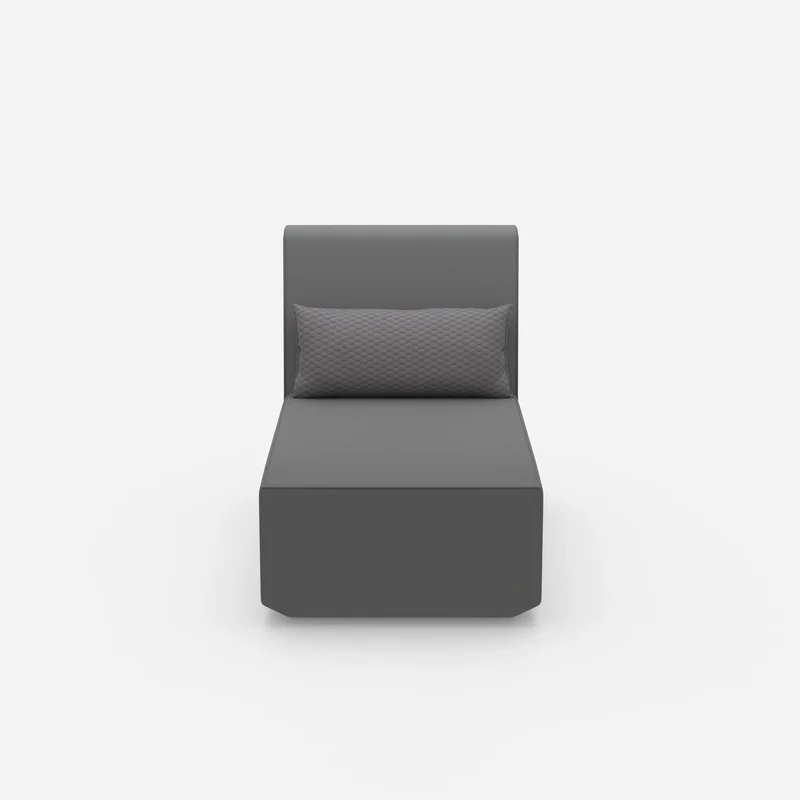 Moderner Longseat Sessel mit hoher Rückenlehne