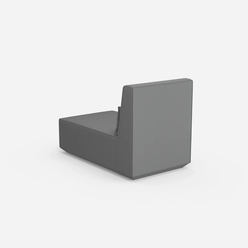 Moderner Longseat Sessel mit hoher Rückenlehne