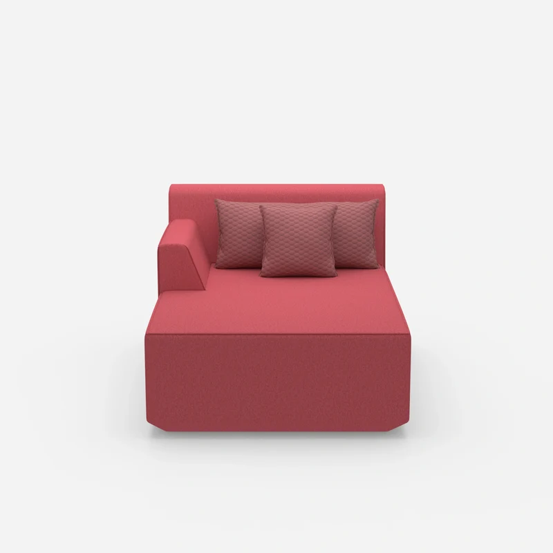 Recamiere in Rosa