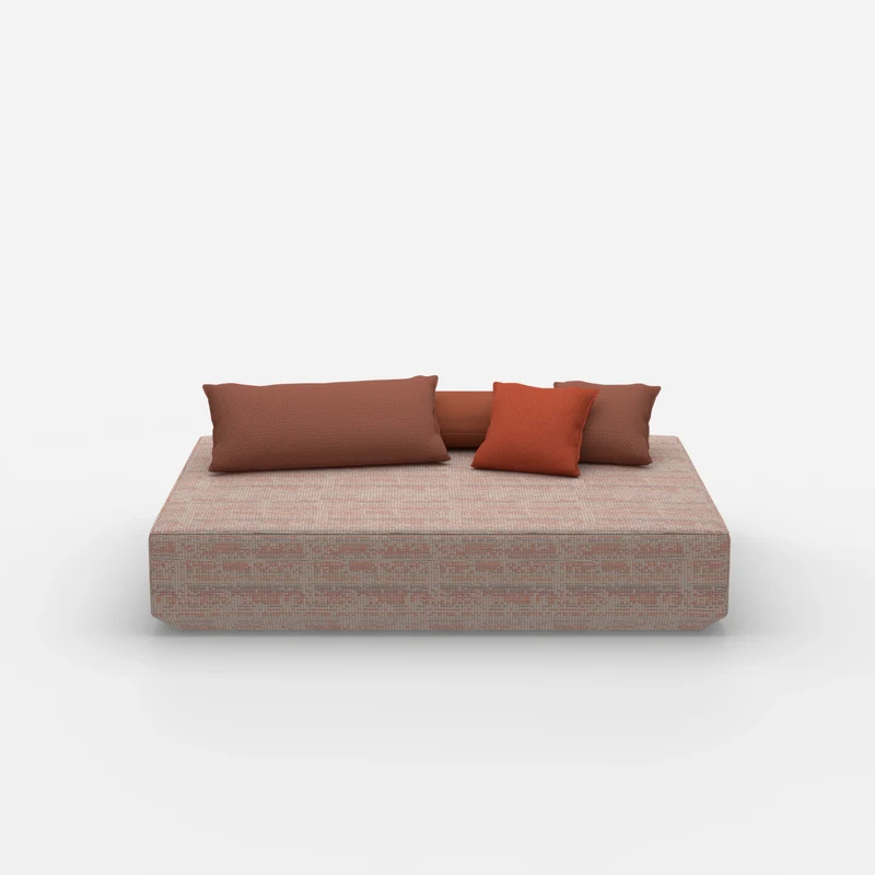 Moderner Pouf in groß