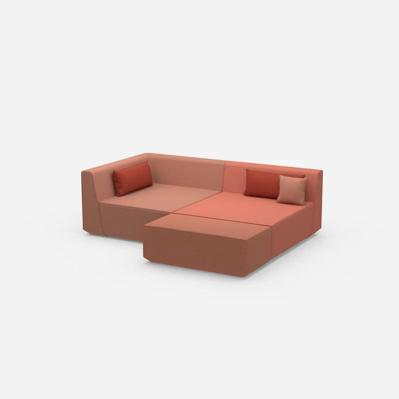 Eckcouch tiefe Sitzfläche