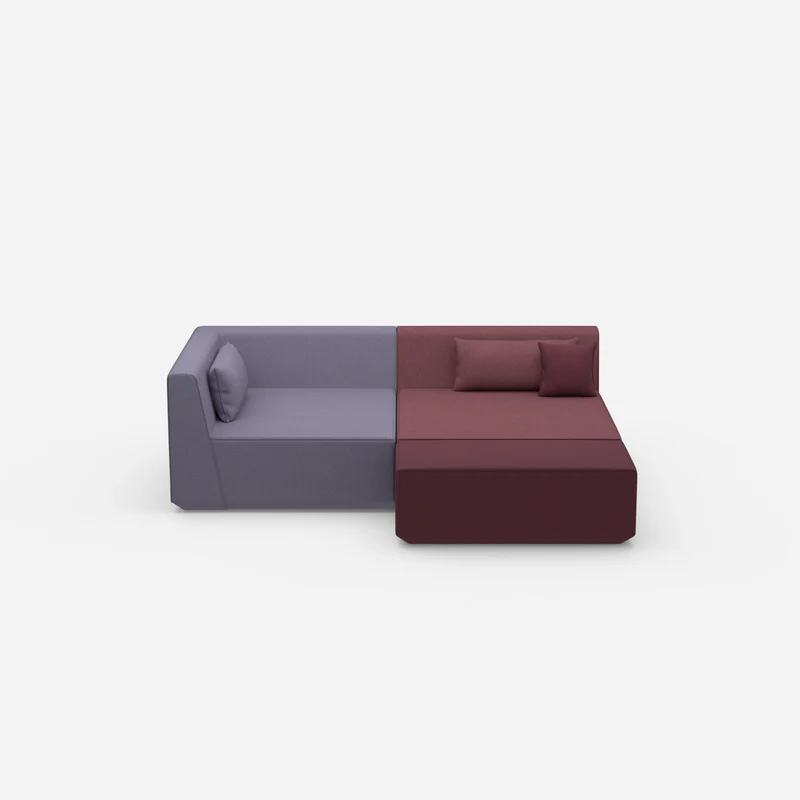 Eckcouch tiefe Sitzfläche