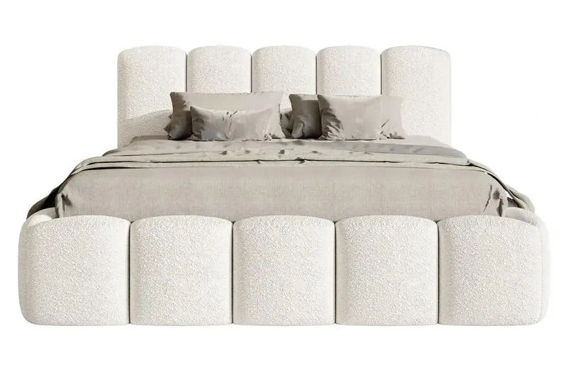 Lit Coffre avec Tête de Lit NUBIA - 140 à 180 cm