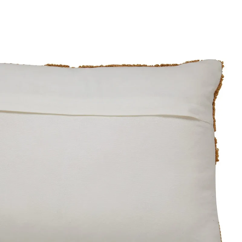 Coussin Poppy Coton tufté en Lin - 58x38 cm