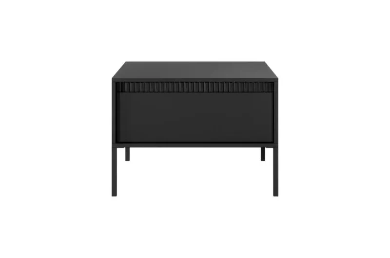 Table Basse de style moderne avec un tiroir SENSATION - 68 x 68 x 48cm