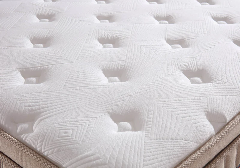 Matelas ressorts ensachés 30 cm avec surmatelas - Oria