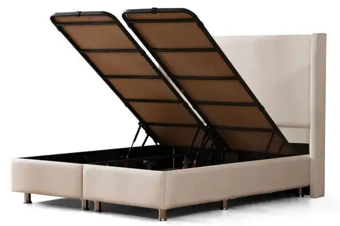 Coco - Lit avec tête le lit et coffre de rangement - de 140 à 180 cm