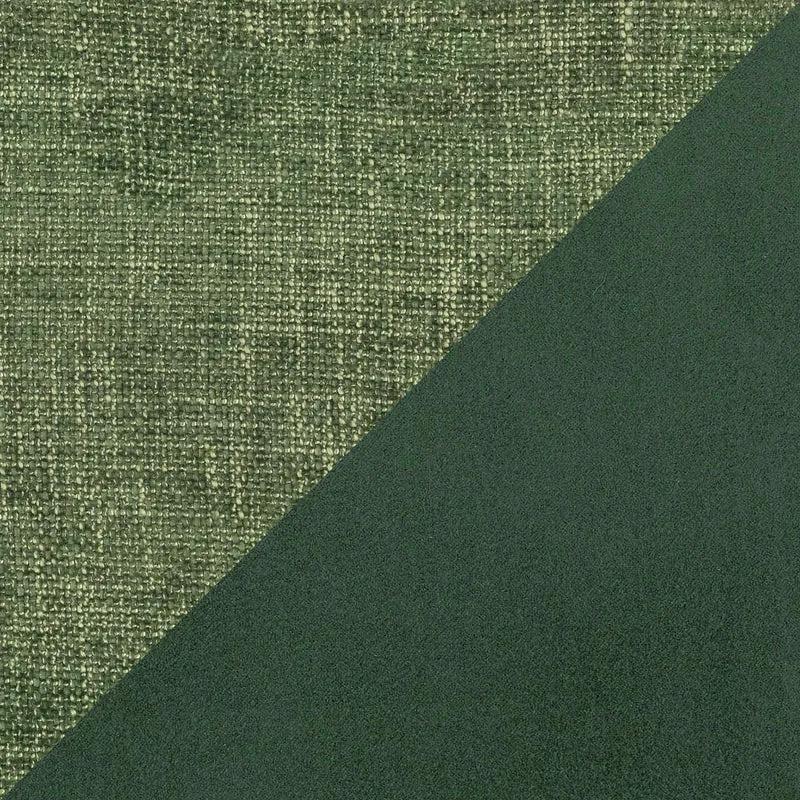Narciso canapé convertible design avec matelas H18 cm, bicolor, structure en microfibre antitache et revêtement en élégant tissu imperméable T06 vert - vert