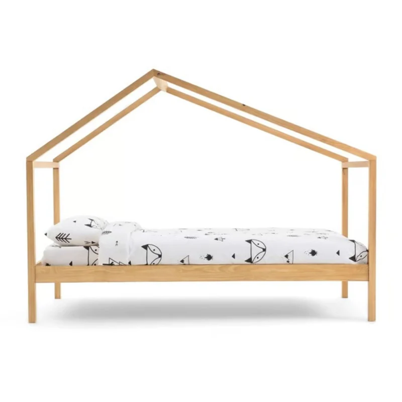 Lit cabane en pin massif avec sommier Spidou La Redoute Interieurs