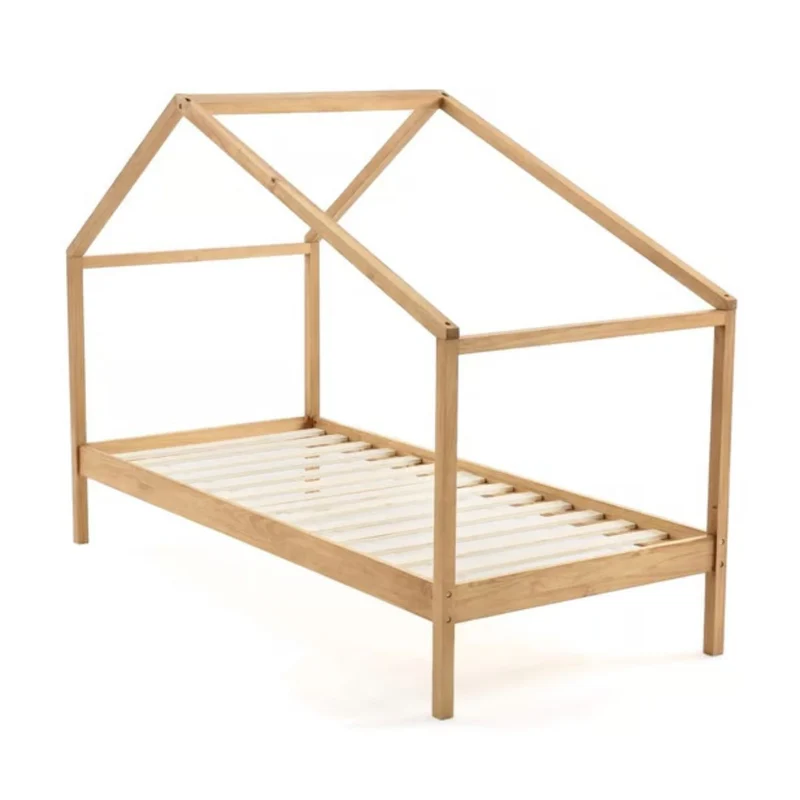 Lit cabane en pin massif avec sommier Spidou La Redoute Interieurs