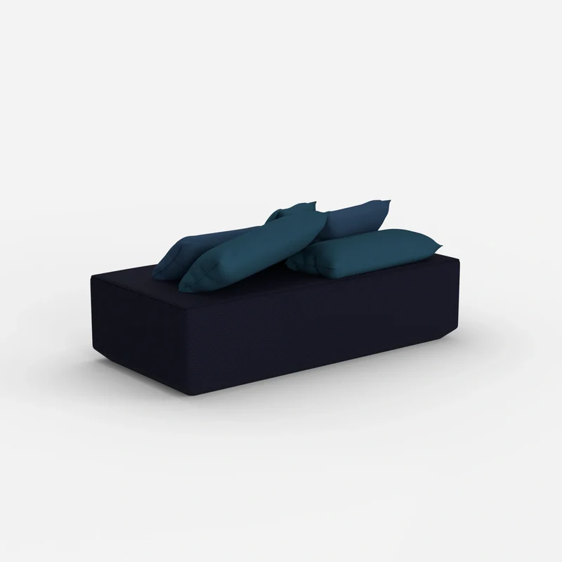 Moderner Pouf modular