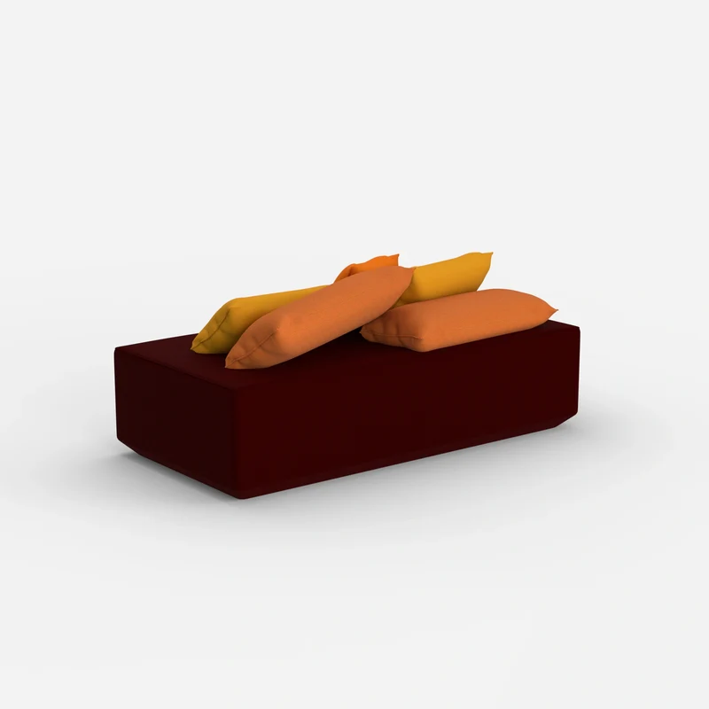 Moderner Pouf modular