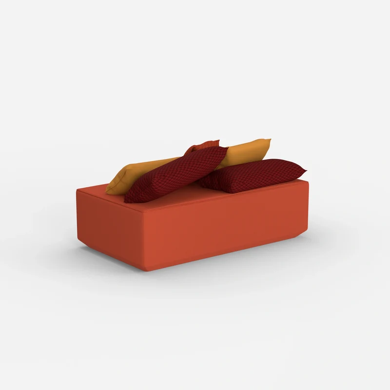 Modularer Sitzpouf