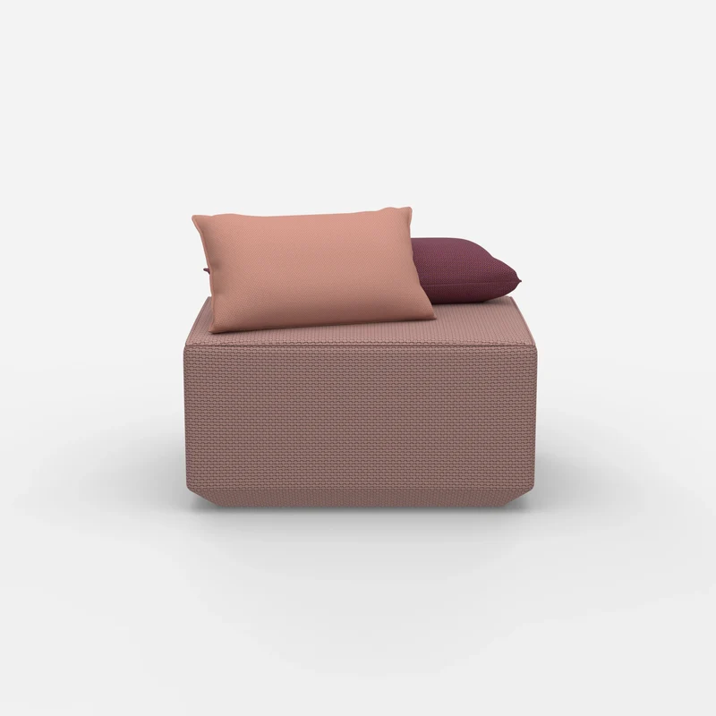 Pouf in Rosa