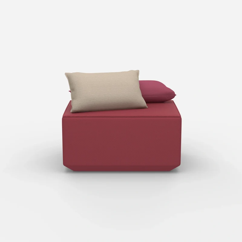 Pouf in Rosa