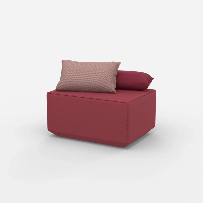 Pouf in Rosa
