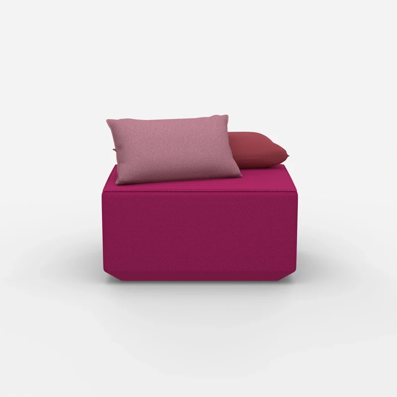 Pouf in Rosa