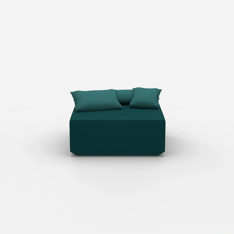 Sitzpouf petrol