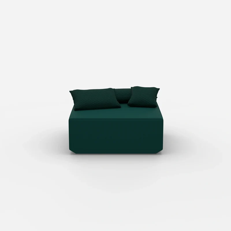 Sitzpouf petrol