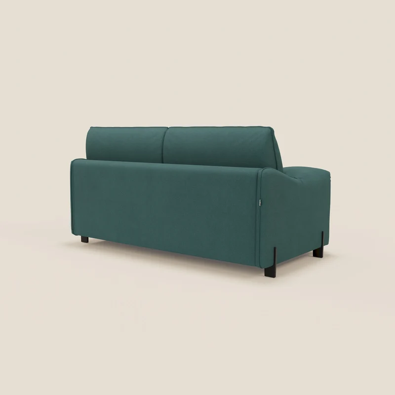 Primula Canapé convertible avec matelas H18 cm en tissu détachable T05 vert