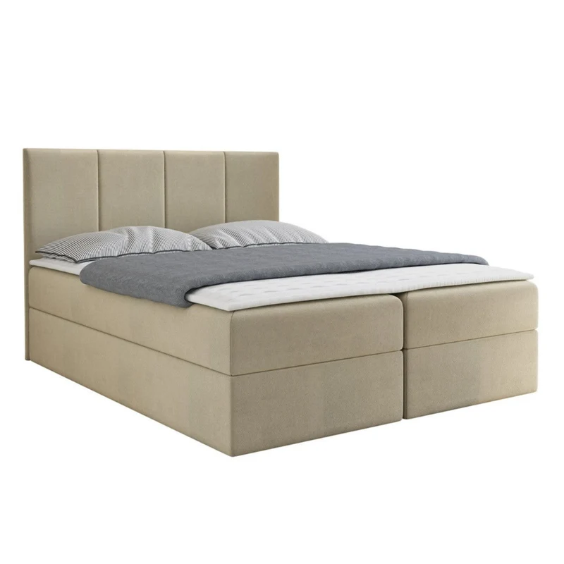 Lit continental 140x200cm MOBILIER 1 Baltimore 147 (Manila 02)