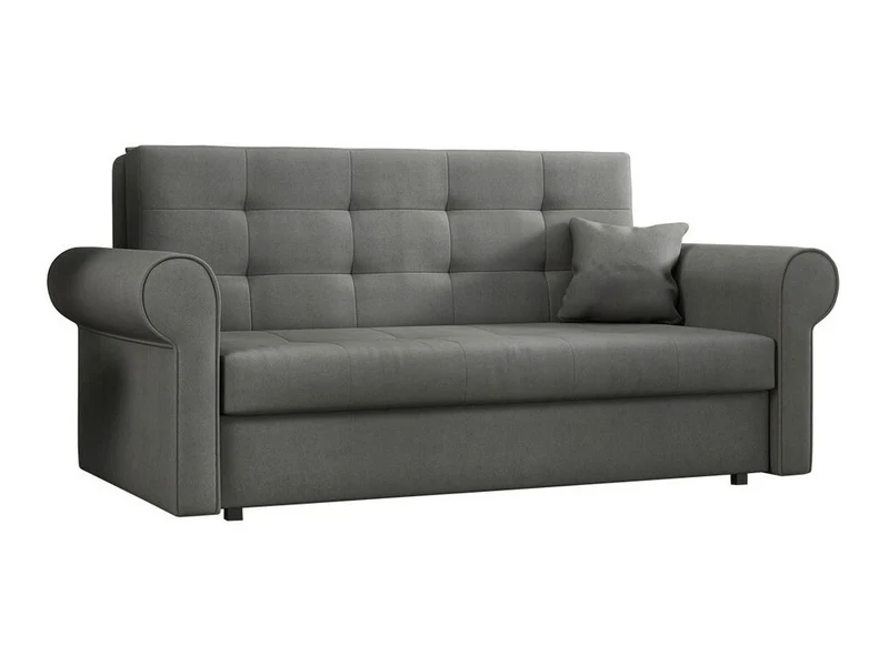Canapé convertible en tissu gris MOBILIER 1 Columbus 129 (Mono 246)