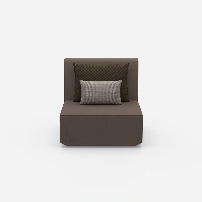 Sessel mit hohem Rücken