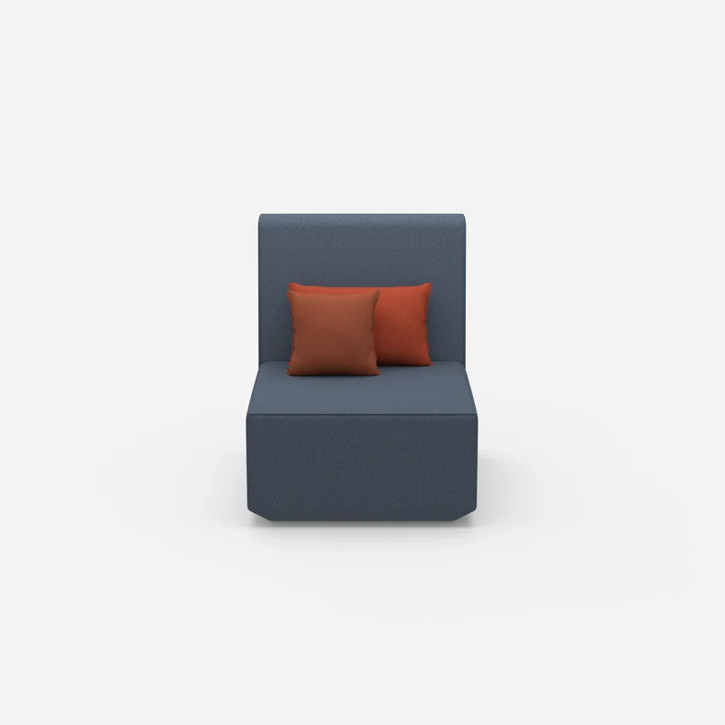 Sessel blau