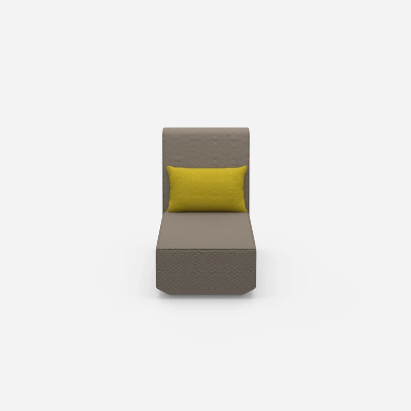 Recamiere für kleine Räume modular