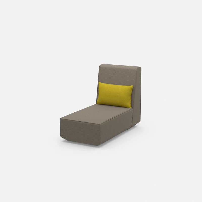 Recamiere für kleine Räume modular