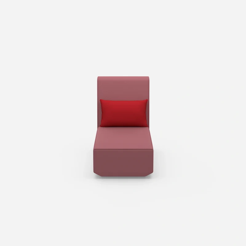 Recamiere für kleine Räume modular