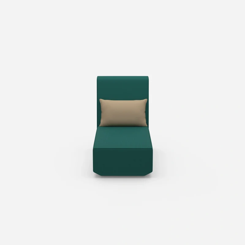 Recamiere für kleine Räume modular