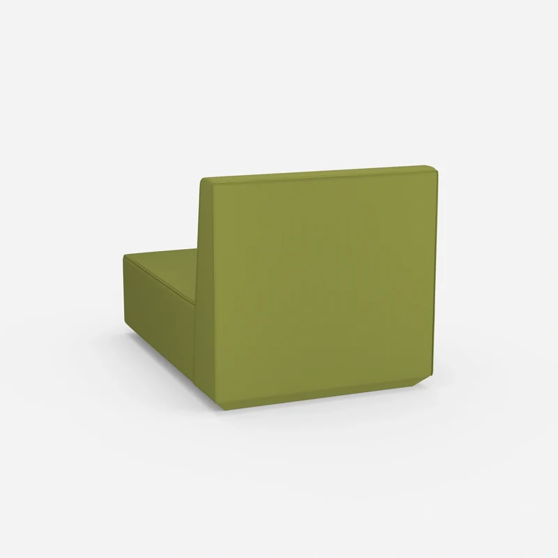 Grüne Recamiere 100 cm breit