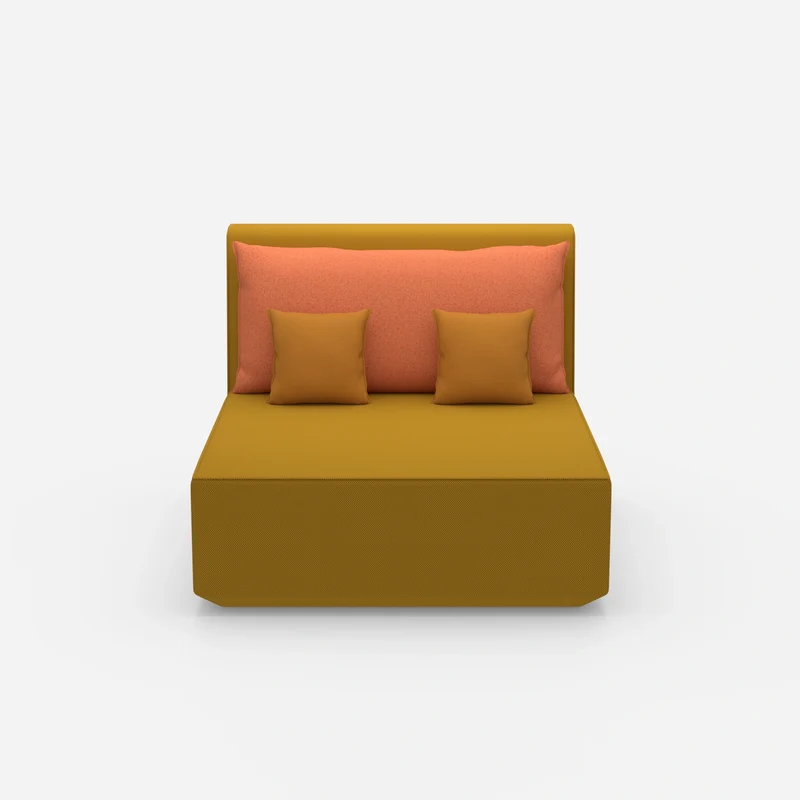 Doppelrecamiere 120 cm breit