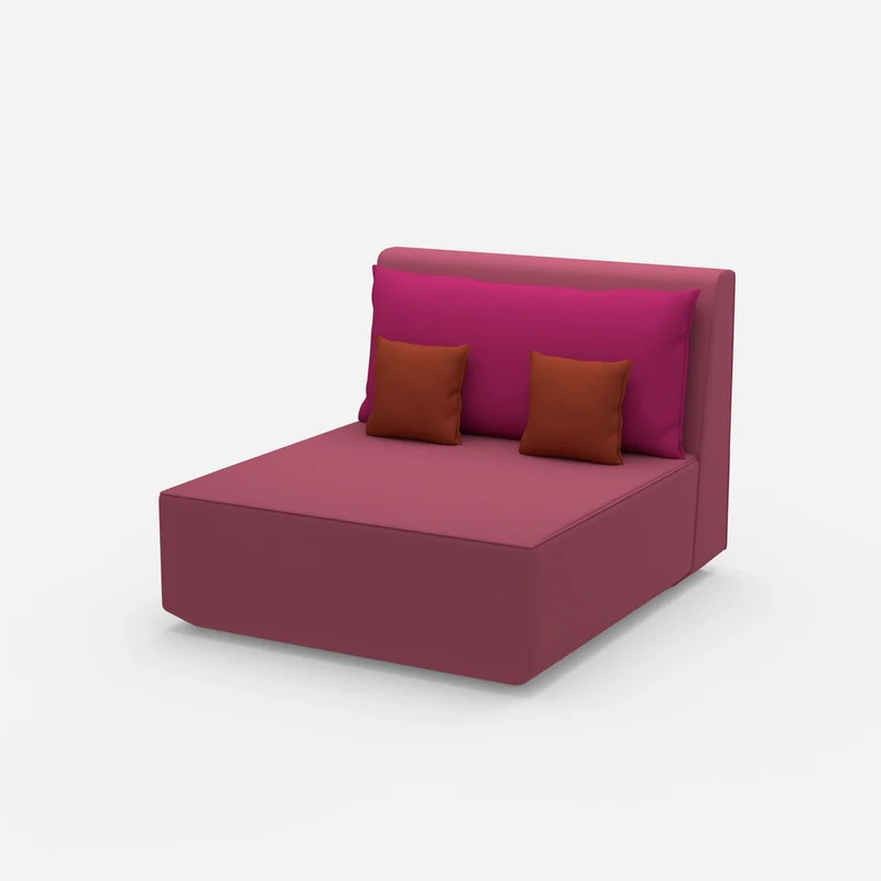 Doppelrecamiere 120 cm breit