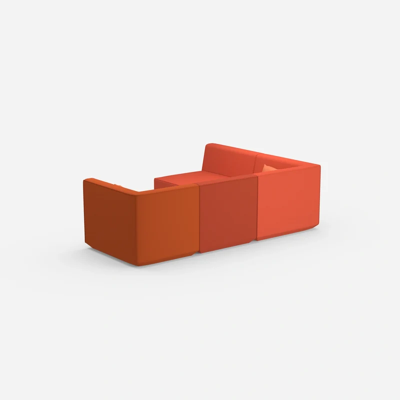 Sofaecke orange