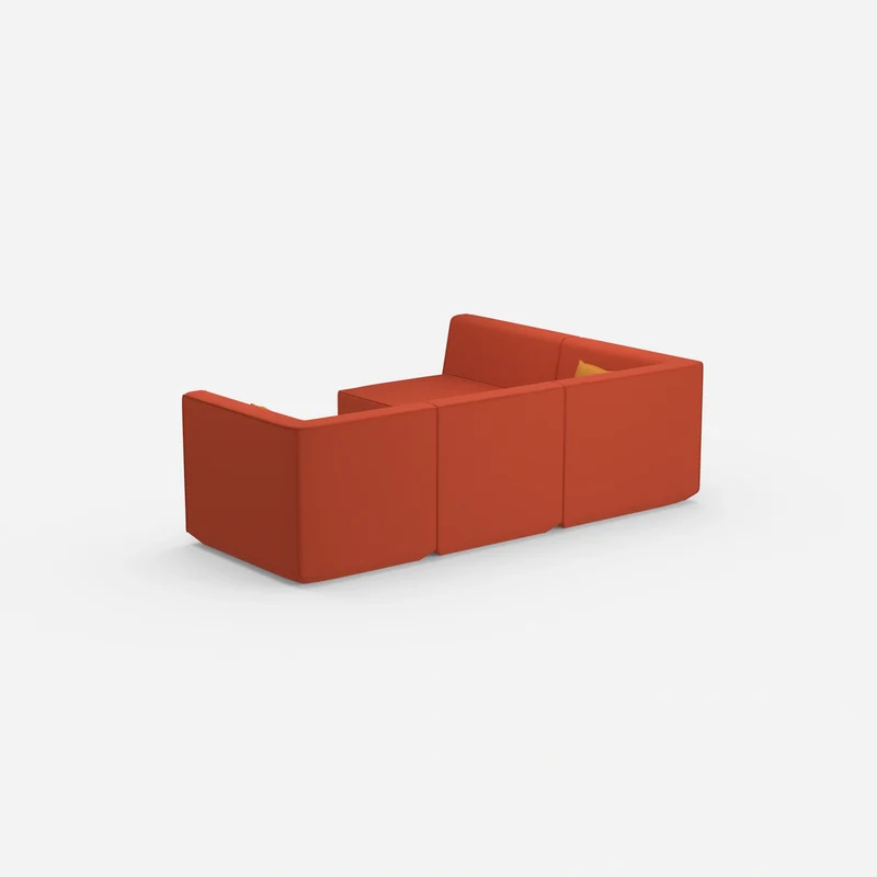 Sofaecke orange