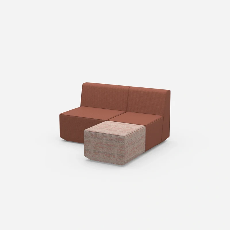 Modulare Eckcouch 140 cm breit