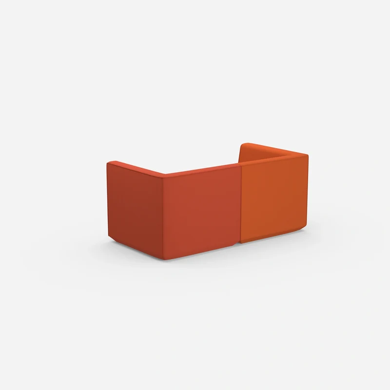 Modulares Ecksofa für kleine Räume