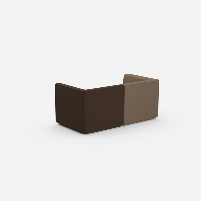 Modulares Ecksofa für kleine Räume
