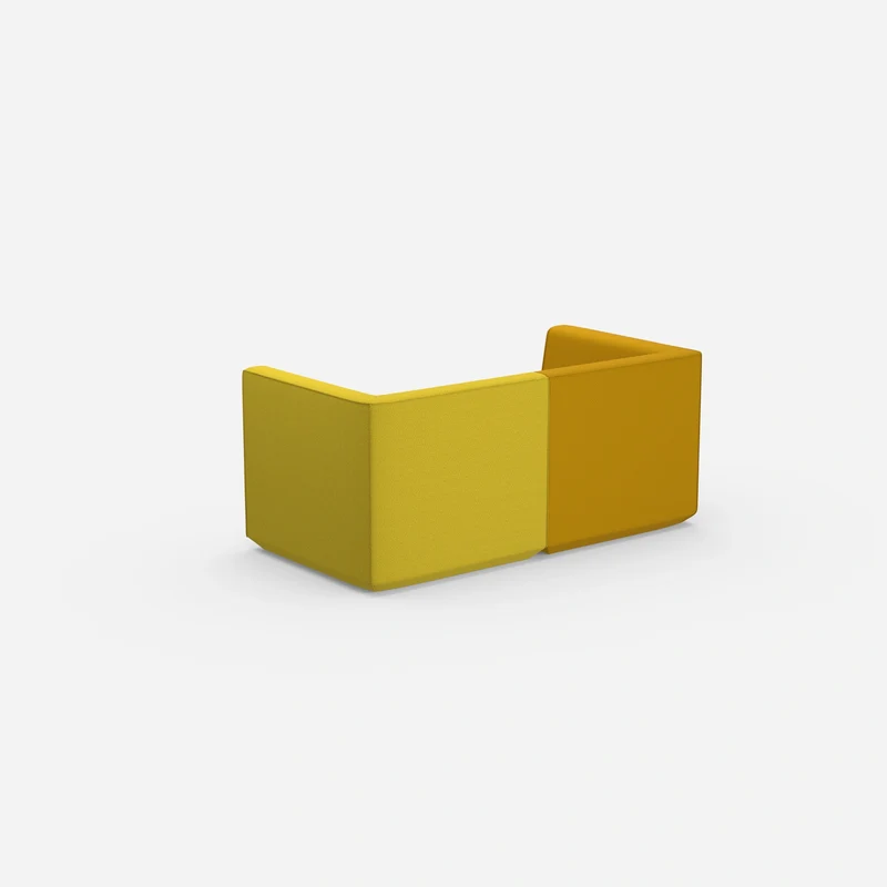 Modulares Ecksofa für kleine Räume