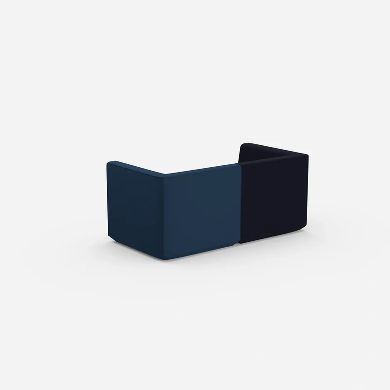Modulares Ecksofa für kleine Räume