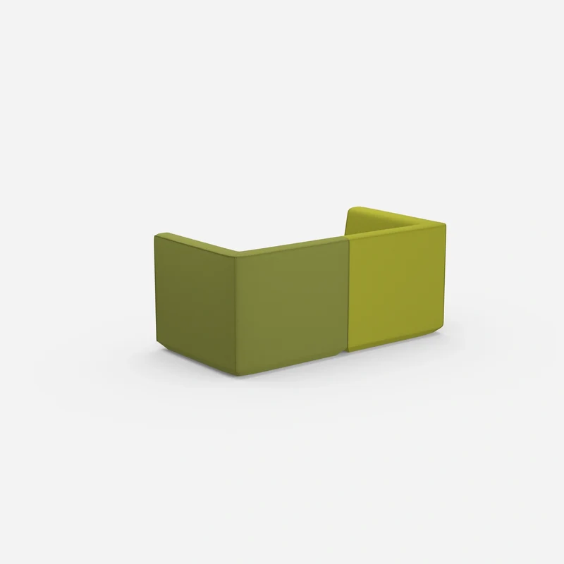 Modulares Ecksofa für kleine Räume